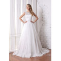 A-Line vestido de novia nupcial